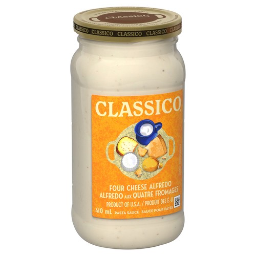 Classico Pasta Sauce Four Cheese Alfredo 410 ml