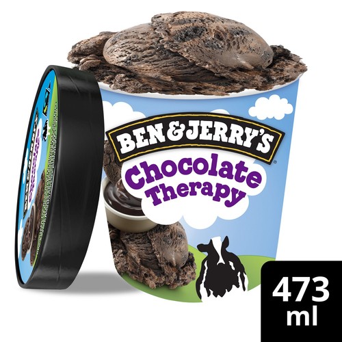 Ben & Jerry's Ice Cream Chocolate Therapy With Fairtrade Ingredients 473 ml