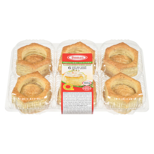 Dumas Healthy Pastry Shells 160 g