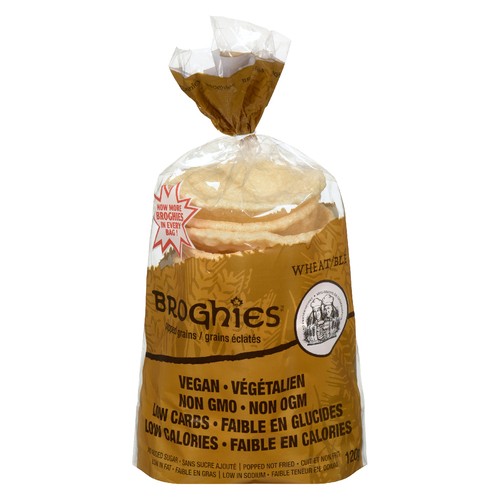 Broghies Vegan Wheat Poppers 120 g