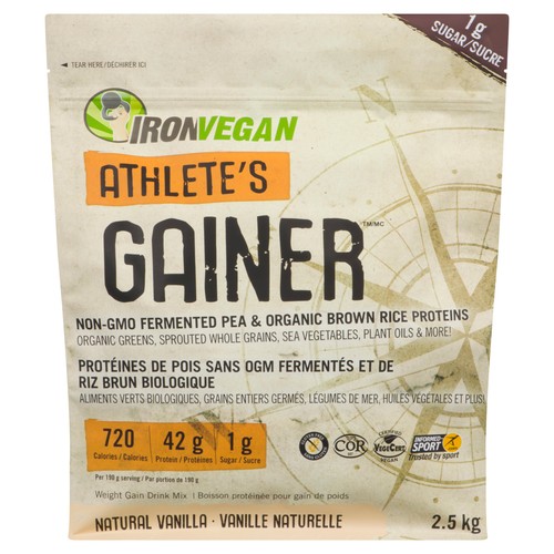 Iron Vegan Protein Athlete's Gainer Vanilla 2.5 kg
