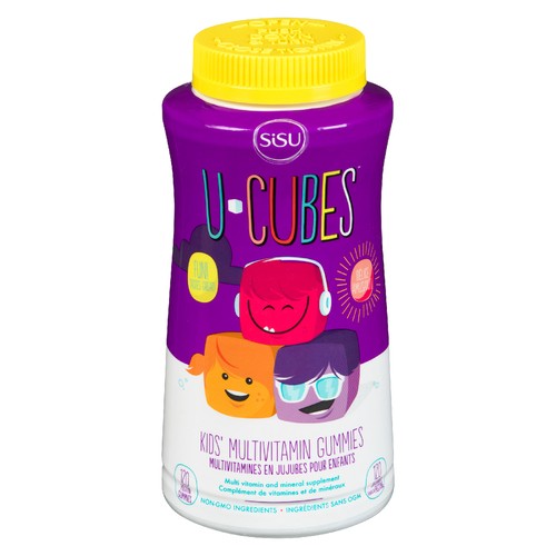 Sisu U-Cubes Kids' Multivitamins 120 Gummies