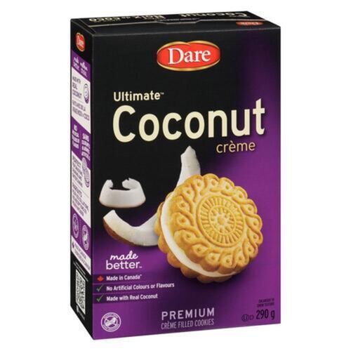 Dare Ultimate Peanut-Free Cookies Coconut Creme 290 g