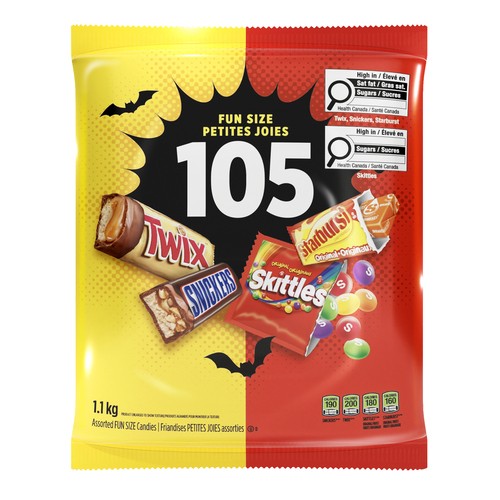 Mars Halloween Chocolate Mixed Pack 105 Count 1.1 kg