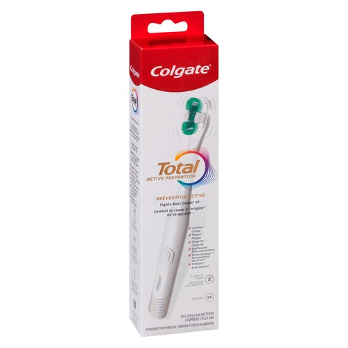 Colgate Powered Toothbrush Total Active Prevention 1 Pack