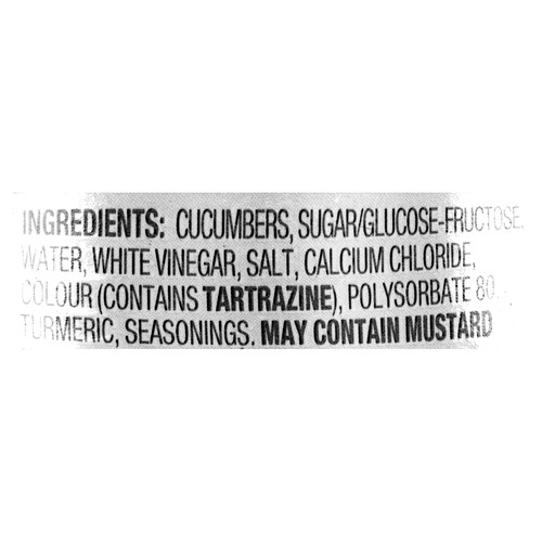McLarens Kent Sweet Gherkins Jar 375 mL