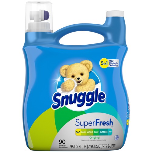 Snuggle Super Fresh Liquid Fabric Softener Original 90 Loads 2.8 L