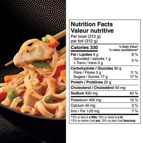 P.F. Chang's Frozen Meal Bowl Chicken Pad Thai Home Menu 312 g