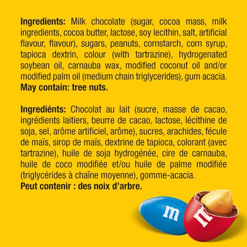 M&M'S Milk Chocolate Candies Peanut Bag 49 g