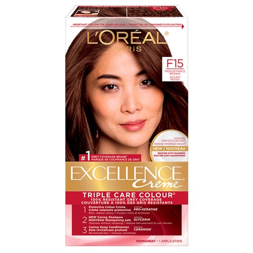 L'Oréal Excellence Crème Hair Color F15 Medium Maple Brown 1 EA 