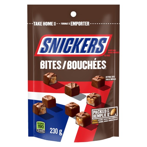 Snickers Bites Stand Up Pouch 230 g