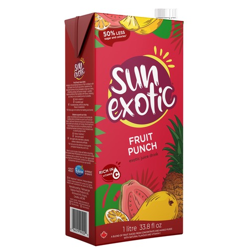 Sun Exotic Juice Drink Fruit Punch 1 L