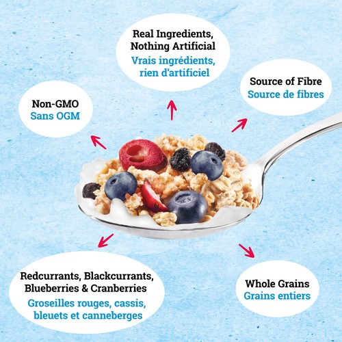 Jordans Morning Crisp Granola Cereal  Very Berry 400 g