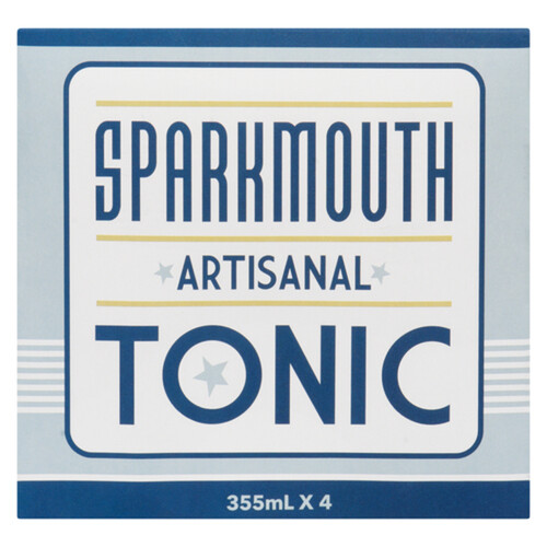 Sparkmouth Artisanal Dry Tonic 4 x 355 ml (cans)