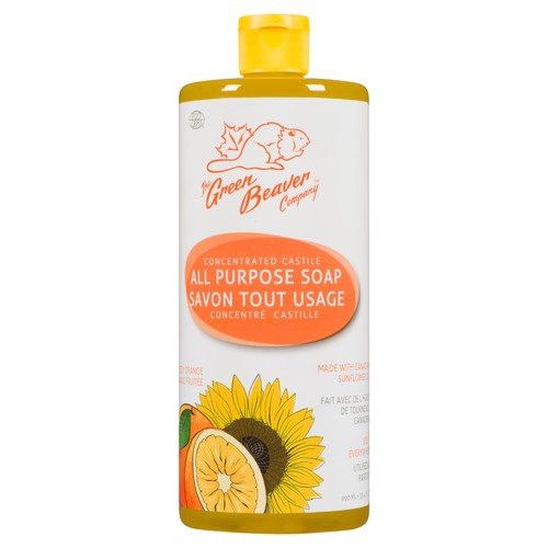 The Green Beaver Company Soap Extra Gentle Zesty Orange 990 ml
