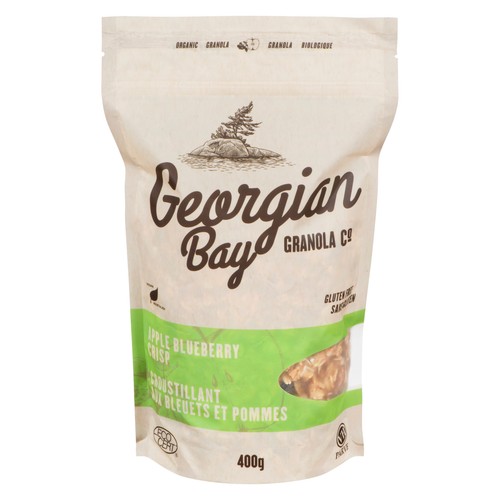 Georgian Bay Granola Co. Organic Gluten-Free Apple Blueberry Crisp Granola 400 g