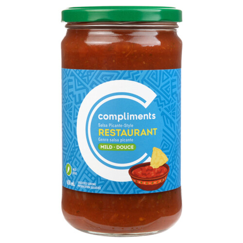 Compliments Salsa Mild Restaurant Style 650 ml