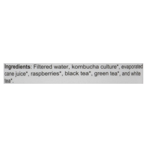 Tofino Raspberry Organic Kombucha 355 ml