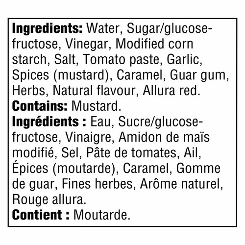 Kraft BBQ Sauce Garlic 455 ml