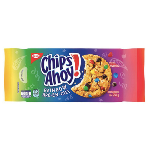 Christie Chips Ahoy Cookies Rainbow 258 g