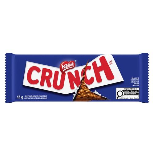 Nestlé Crunch Milk Chocolate Bar With Crisped Rice 44 g