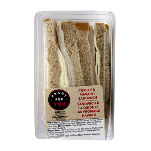 Classic Whole Wheat Turkey & Havarti 1 EA