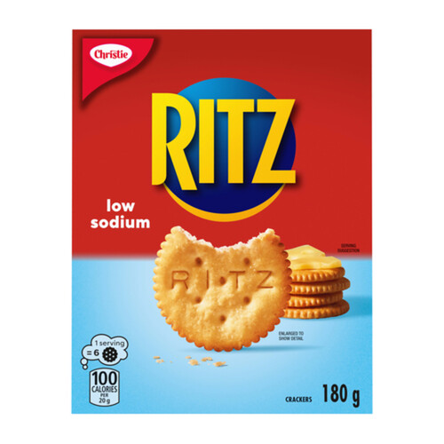 Ritz Low Sodium Crackers 180 g