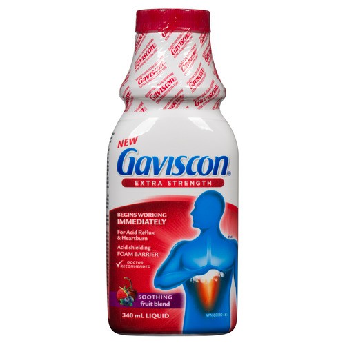 Gaviscon Extra Strength Acid Control Fruit Blend 340 ml