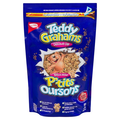 Christie Teddy Graham Cookies Chocolate Chip 225 g