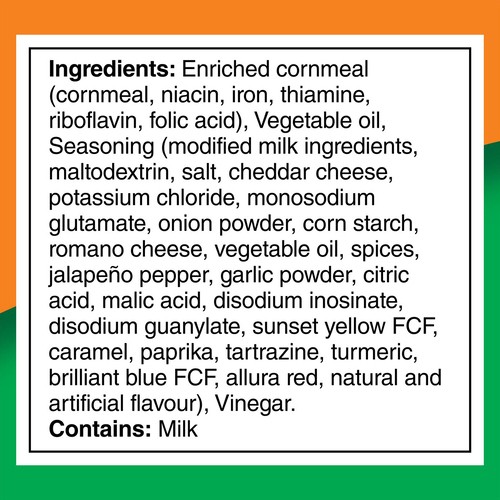 Cheetos Crunchy Cheese Flavoured Snacks Cheddar Jalapeño 285 g