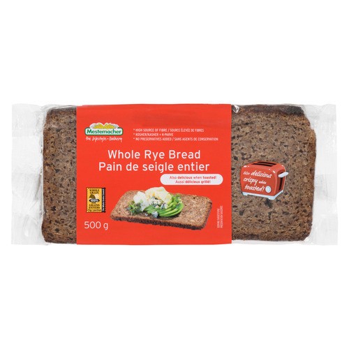 Mestemacher Bread Whole Rye 500 g