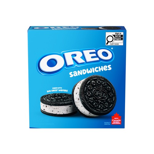 Oreo Frozen Dessert Sandwiches 4 x 125 ml