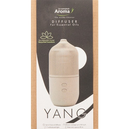 The Aroma Counter Yang Ultrasonic Diffuser For Essential Oils 1 EA