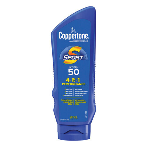 Coppertone Sport Sunscreen Lotion SPF 50 207 ml