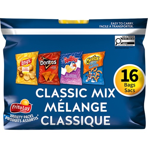 Frito Lay Multipack Classic Mix 16 count 448 g