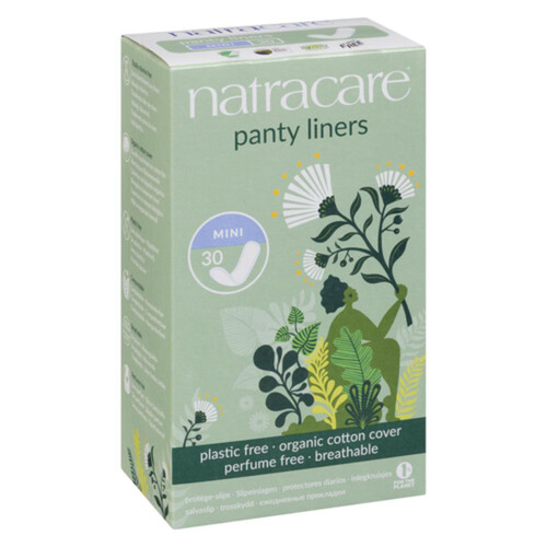 Natracare Panty Liners Mini 30 EA