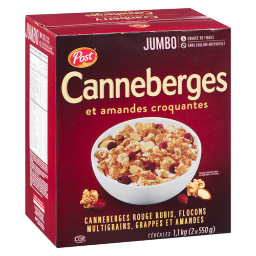 Post Cereal Cranberry Almond Crunch Jumbo 1.1 kg