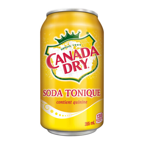 Canada Dry Soft Drink Tonic Water 12 x 355 ml (cans)