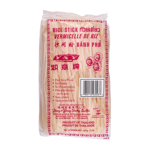 Y&Y Gluten-Free Rice Sticks Fine 454 g