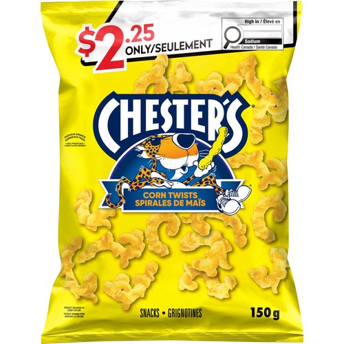 Chester's Snacks Corn Twists 150 g