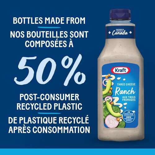 Kraft Dressing Three Cheese Ranch 425 ml