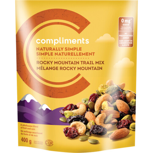 Compliments Naturally Simple Trail Mix Rocky Mountain 400 g