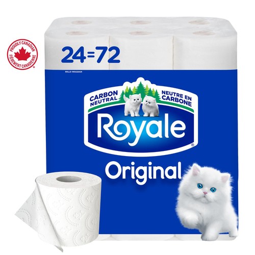 Royale Toilet Paper Original 2-Ply 24 Rolls x 363 Sheets