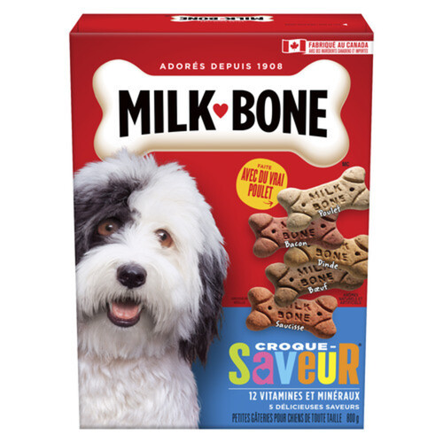 Milk-Bone Dog Treats Flavour Snacks 800 g