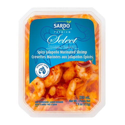 Sardo Select Spicy Jalapeno Marinated Shirmp 250 ml