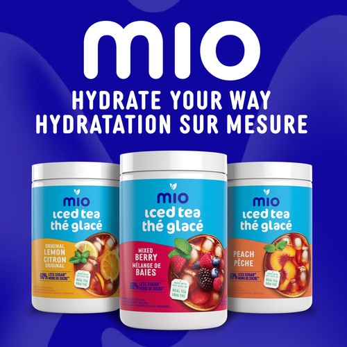 Mio Drink Mix Iced Tea Mixed Berry 540 g