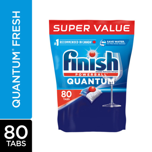 Finish Dishwasher Detergent Quantum Fresh 80 Tabs