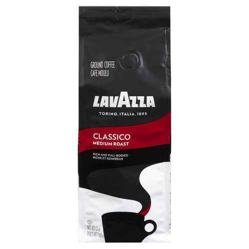Lavazza Ground Coffee Classico Medium Roast 340 g