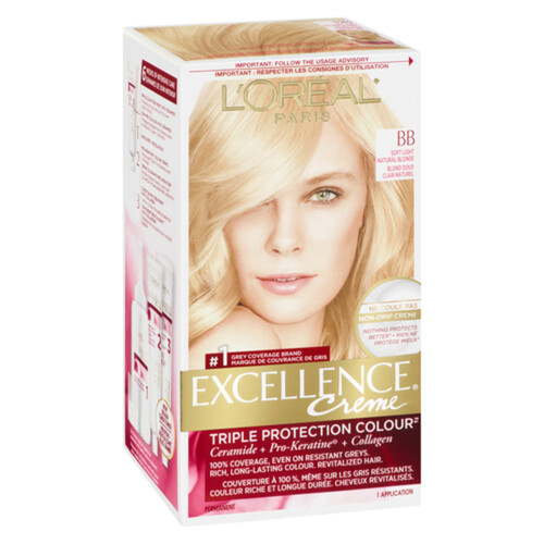 L'Oréal Paris Excellence Creme Hair Colour BB Soft Light Natural Blonde