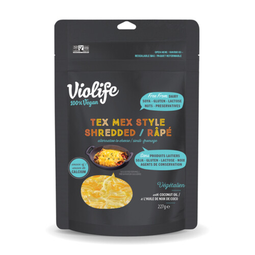 Violife Dairy-Free Mex Shredded Cheese Alternative 200 g